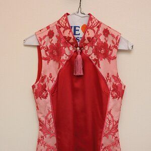 Fushcia Lane pink qipao